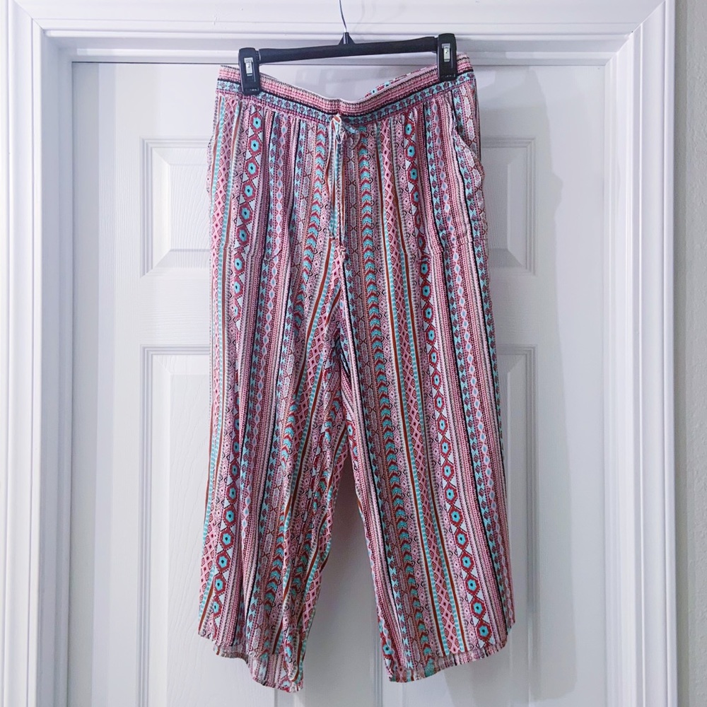 NWOT Harem Pink Pants